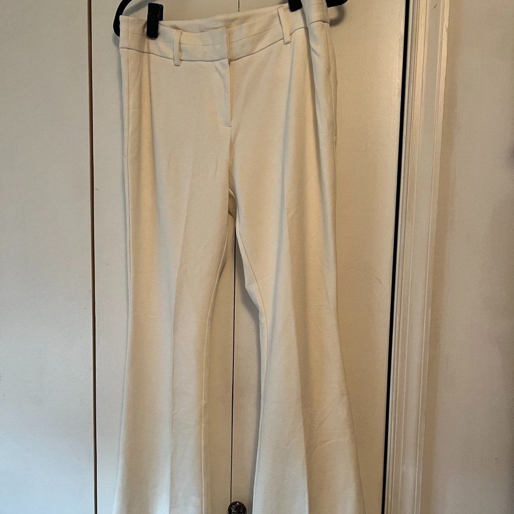 Chicos Off White Dress Pants - Size 1 (Chico's Sizing)